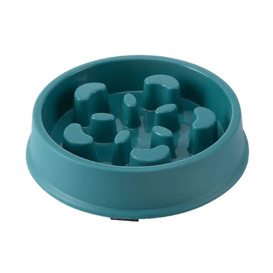 Petal-Shaped Slow Feed Dog Puzzle Bowl - Anti-Slip