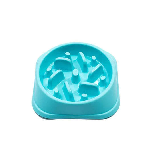Slow Feeder Dog Bowl - Slow Eating Dog Bowl - Interactive Feeder - Slow Down Feed Pet Feeding Bowl
