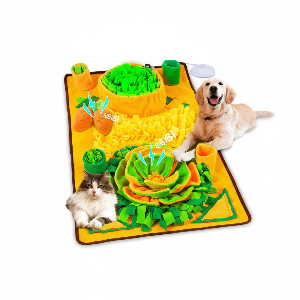 Pet Snuffle Mat for Dogs and Cats Interactive Toy