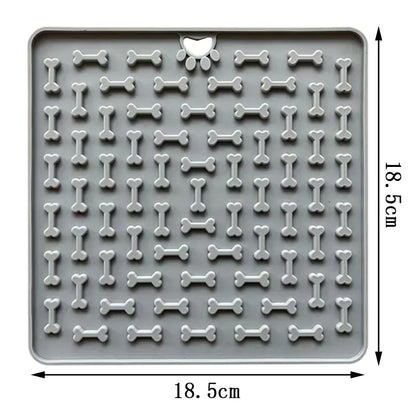 Pet Supplies Lick Pad for Dogs and Cats, Square/Round